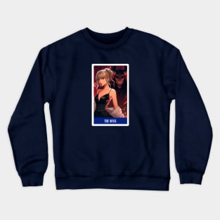 the devil - swiftie tarot card Crewneck Sweatshirt